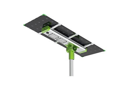 Double-Sided Solar Panel Solar Street Light