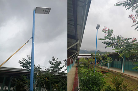 Industrial Solar Street Lighting Solution in Costa Rica 