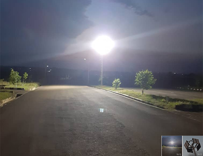 adjustable floodlight
