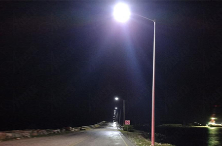 105 Sets of All In One Solar Street Lighting Project in Mexico