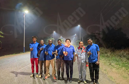 Large-scale Municipal Solar Lighting Project in Angola  