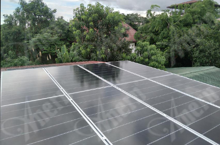10 Sets of 5.5KW Solar Off-grid Systems for Office in Myanmar