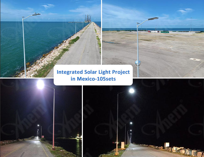 integrated solar light
