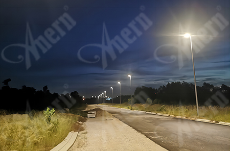 120 sets of AN-SLX-200W Government Solar Lighting Project