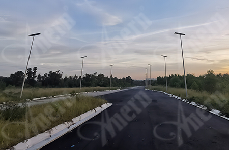 120 sets of AN-SLX-200W Government Solar Lighting Project