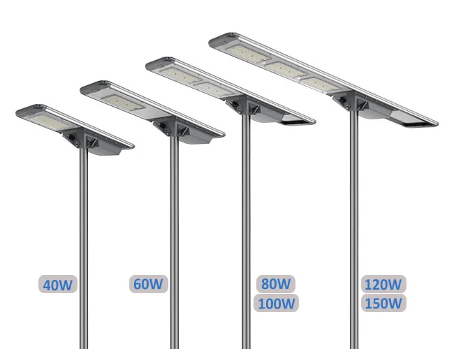all in one solar street light 