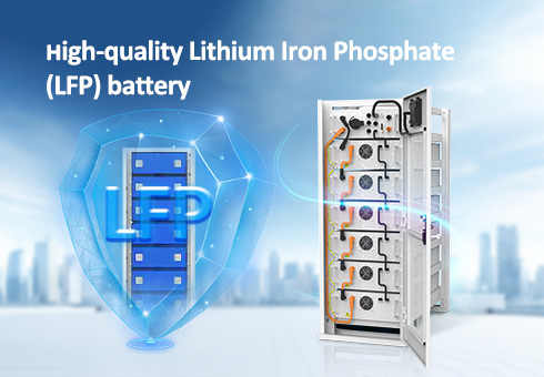 Equipped with a high-quality Lithium Iron Phosphate (LFP) battery, the system ensures superior thermal stability, multiple protection mechanisms, and excellent safety performance.