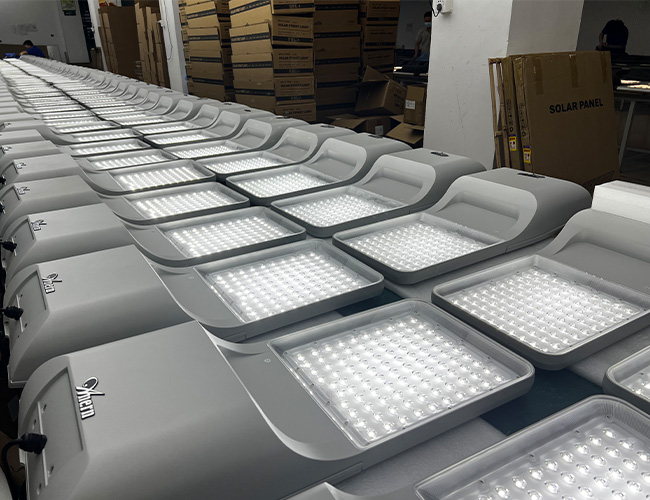 all in two solar street light application