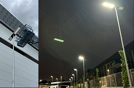 Private Warehouse Solar Lighting in Malaysia