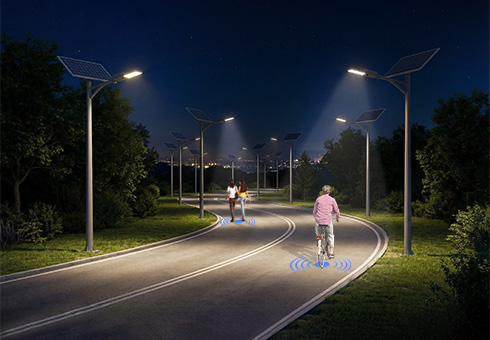 AN-SSL-T2 High Power Solar Street Light with Motion Sensor
